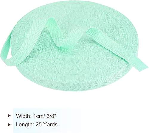 Vista 536 de PATIKIL Cinta de sarga de algodón de 3/4 pulgadas, 10 yardas, cinta de encuadernación al bies, cinta de espiga para costura, envoltura de regalos