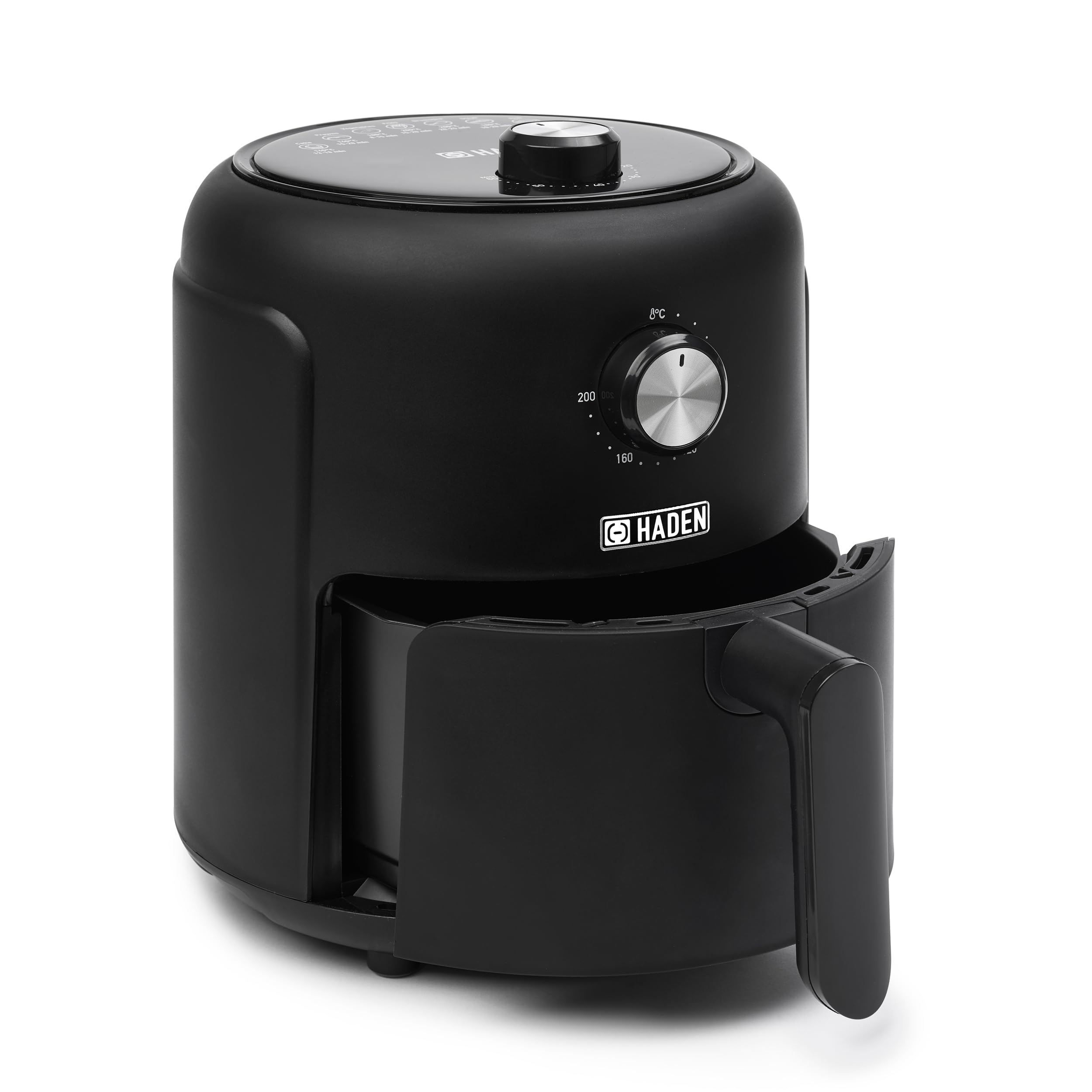 Haden Small Air Fryer - 2.6L 1000W for Fast Cooking - Easy to Clean, Lightweight, Perfect for 1-2 People - Affordable and Compact ideal for Small Kitchens