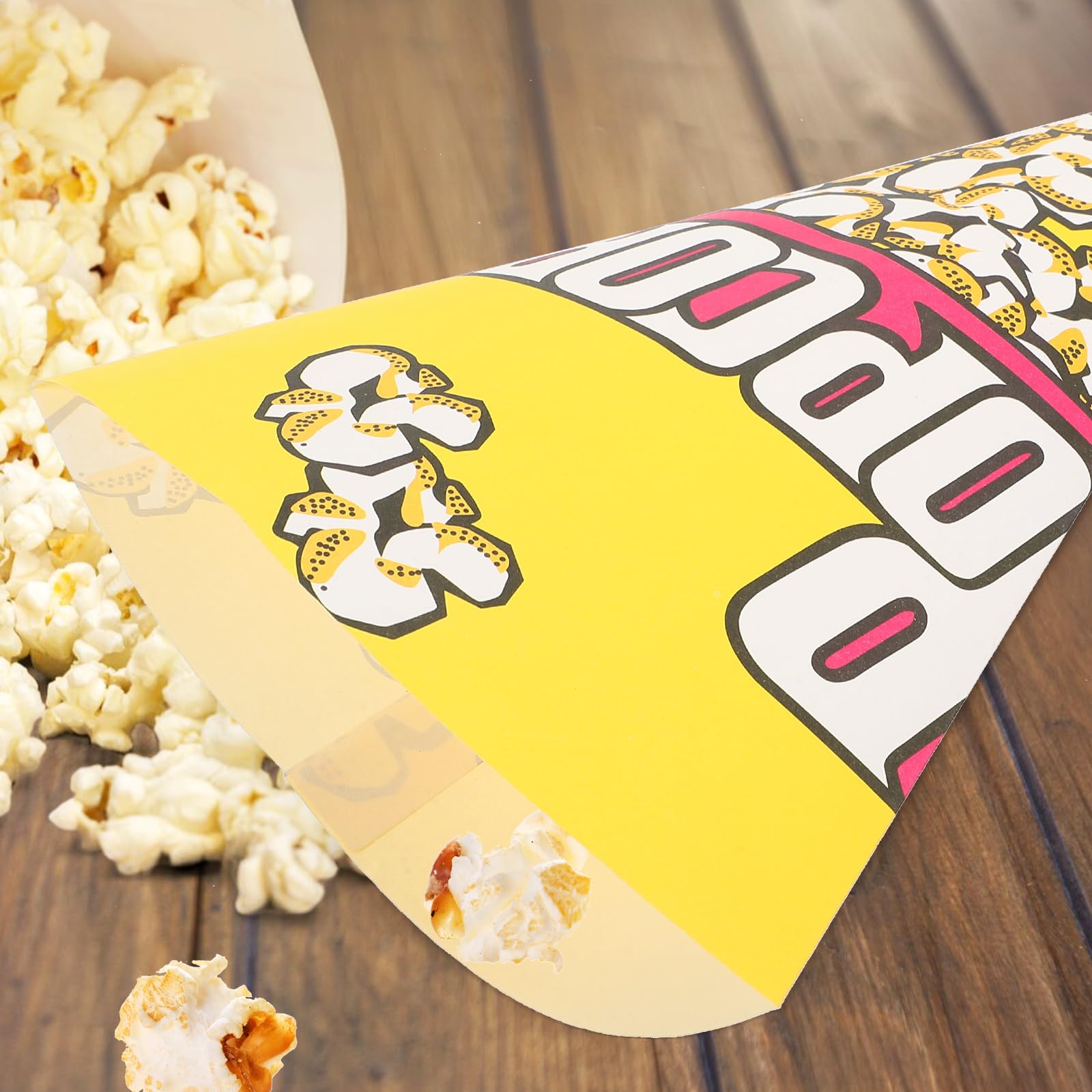 FunX Confezione Da 80 Sacchetti In Carta Kraft Per Popcorn Per Feste - Foto 4