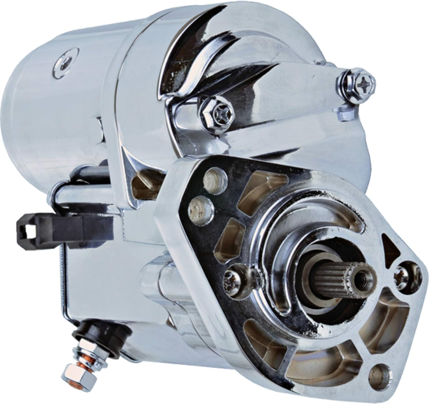 DB Electrical SHD0009-C Starter - Harley-Davidson FLHPEI/FLHPI/FLHR Road King Police/Escort 2002-2006 Compatible Replacement