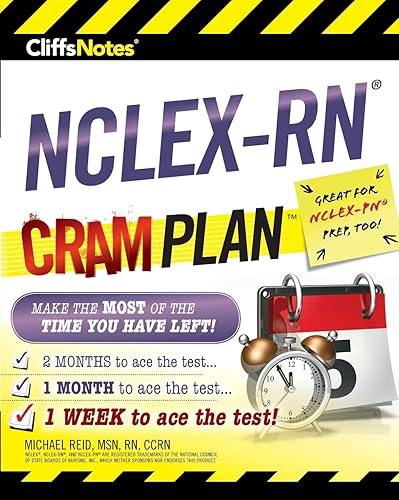 CliffsNotes NCLEX-RN Cram Plan: Illustrated Edition (CliffsNotes Cram Plan)