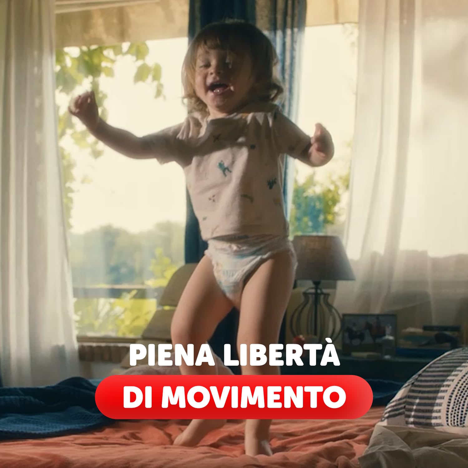 Pampers Baby Dry Majtki Maxi + 500 punktów Dodatkowe przytulanie, rozmiar 4 (8-15 kg), 138 pieluch (rozmiar zapasowy)