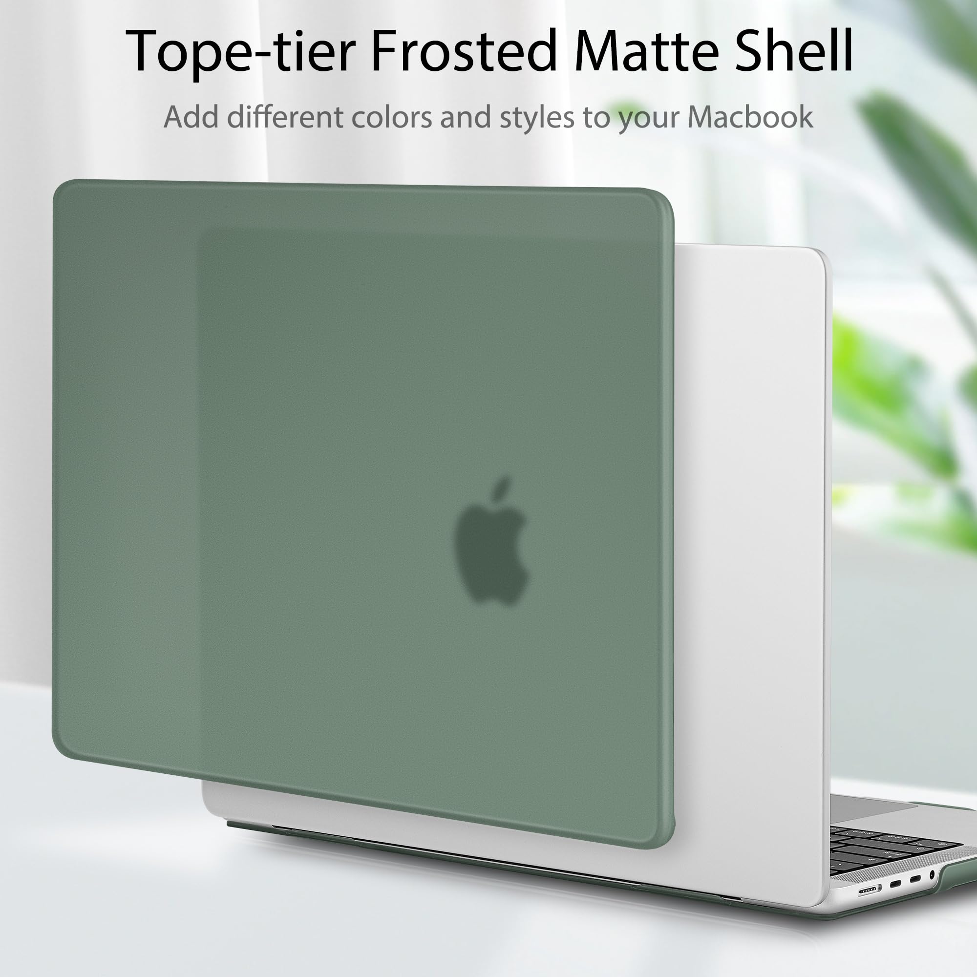 Tuiklol For M4 MacBook Pro 14 Inch Case 2024-2021 Release - View #12