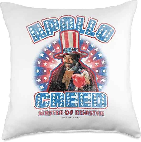 Rocky Apollo Creed Throw Pillow, 18x18, Multicolor