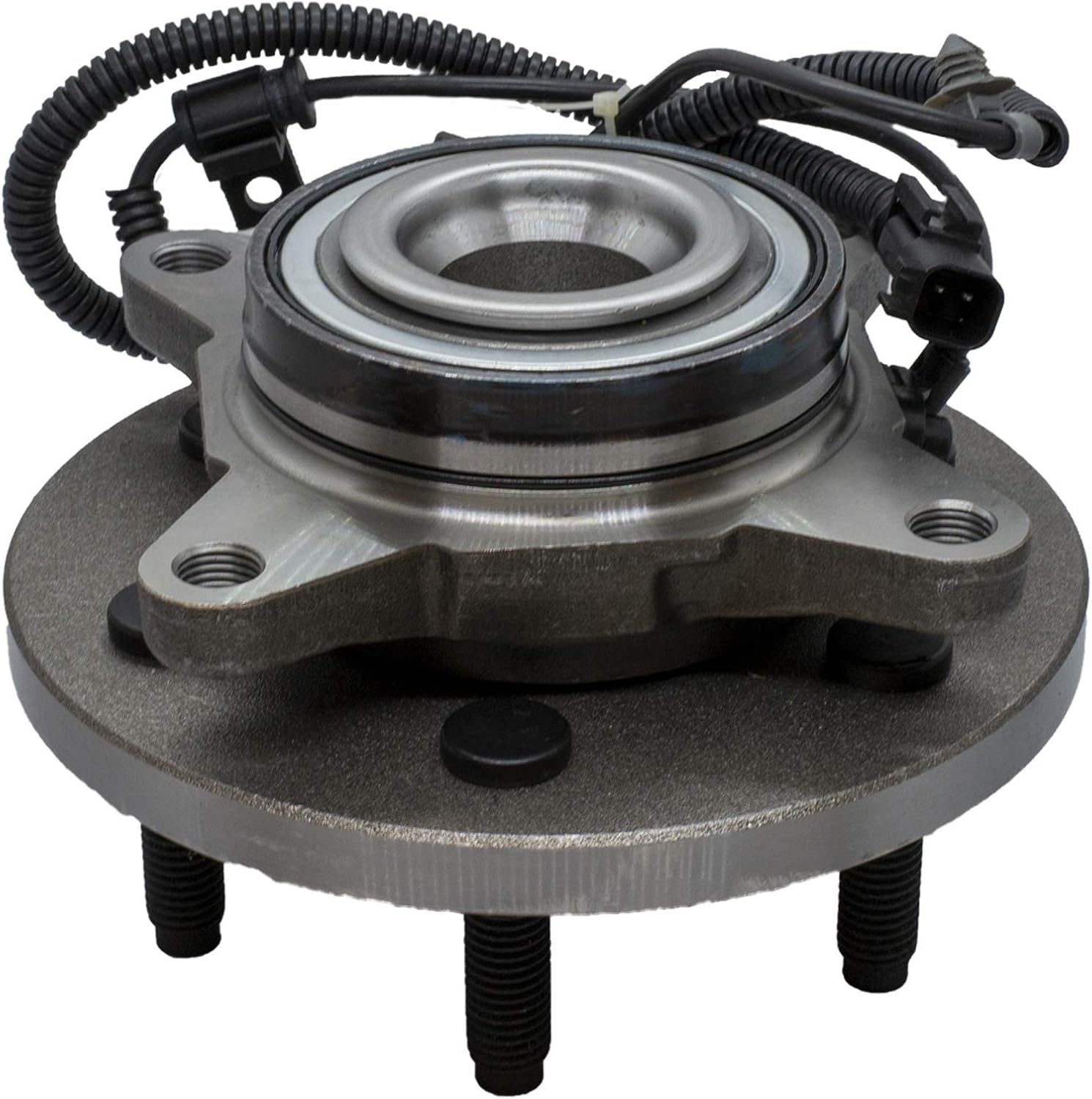 [Set of 2] Longgo 515143 Front Wheel Bearing and Hub Assembly Compatible with 2011-2014 Expedition | 2011-2014 F-150 | 2011-2014 Navigator | for RWD models | 6 Lugs w/ABS