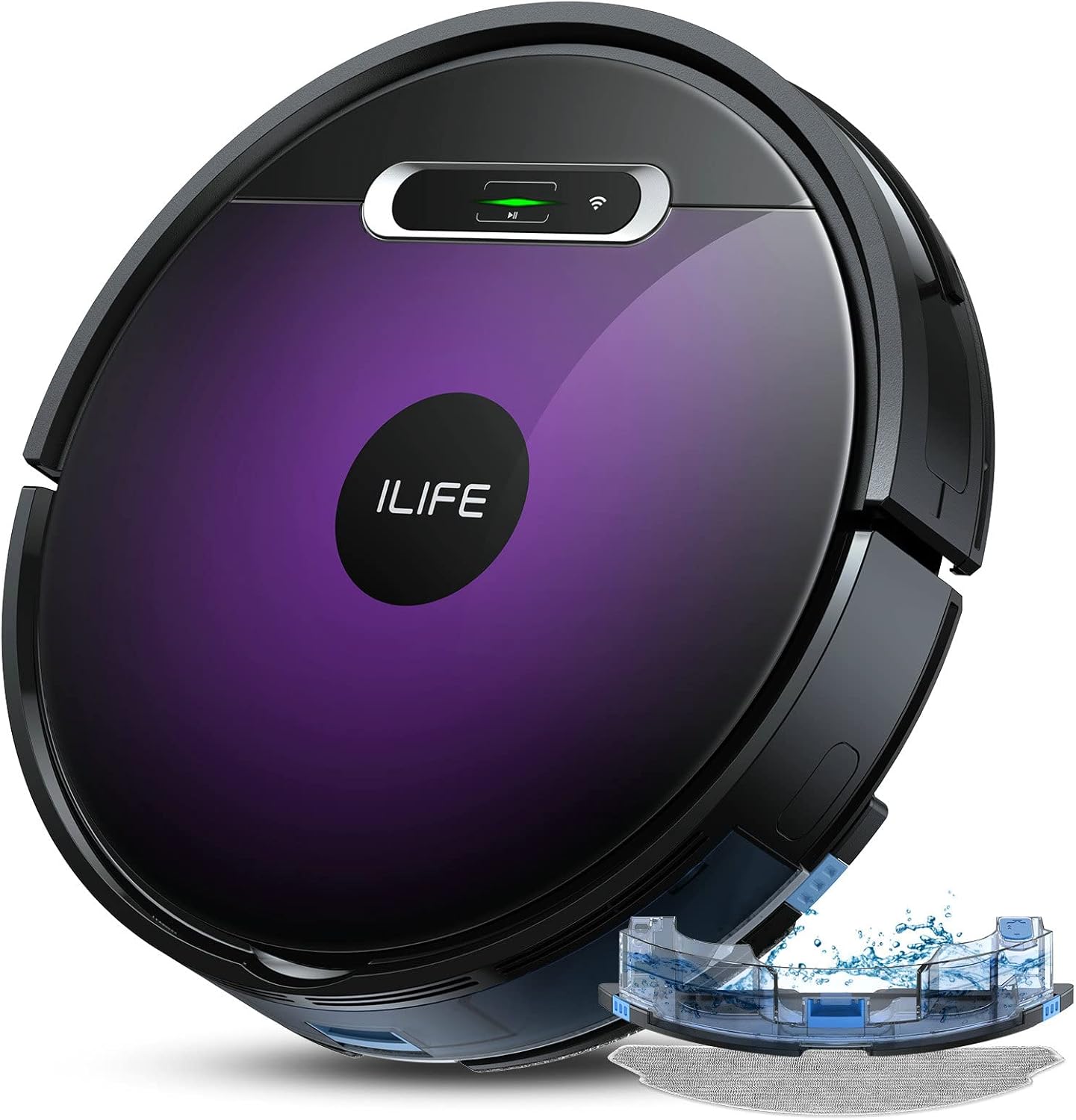 ILIFE Robot Vacuum and Mop Combo 2000Pa Suction Automatic Robotic