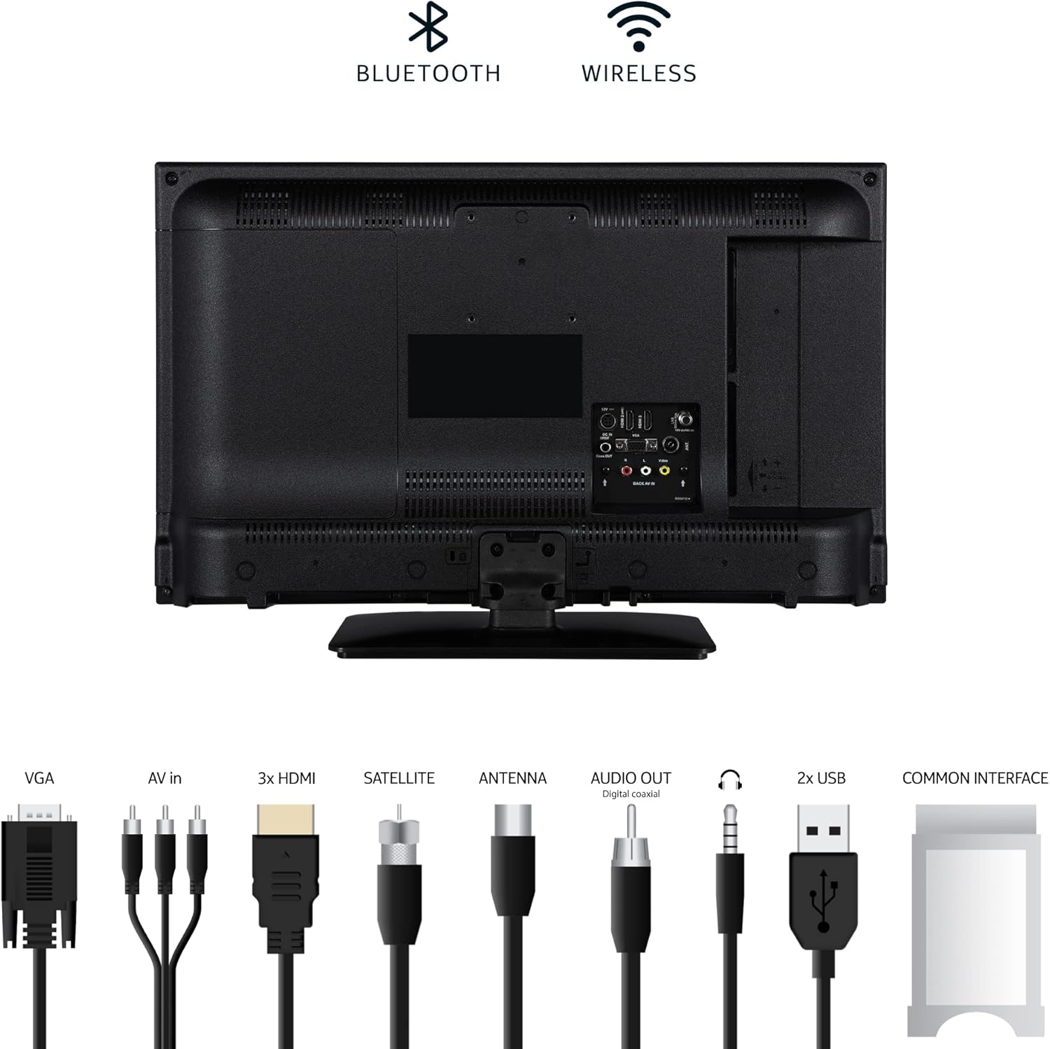 Nokia 24 Pollici (60cm) HD LED Televisori 12V Smart Android TV (WLAN, Triple Tuner DVB-C/S2/T2, Android 9.0 inkl. Google Assistant, YouTube, Netflix, DAZN, Prime Video, Disney+) - HN24GV310C - 2024 Nokia 24 Pollici (60cm) HD LED Televisori 12V Smart Android TV (WLAN, Triple Tuner DVB-C/S2/T2, Android 9.0 inkl. Google Assistant, YouTube, Netflix, DAZN, Prime Video, Disney+) - HN24GV310C - 2024