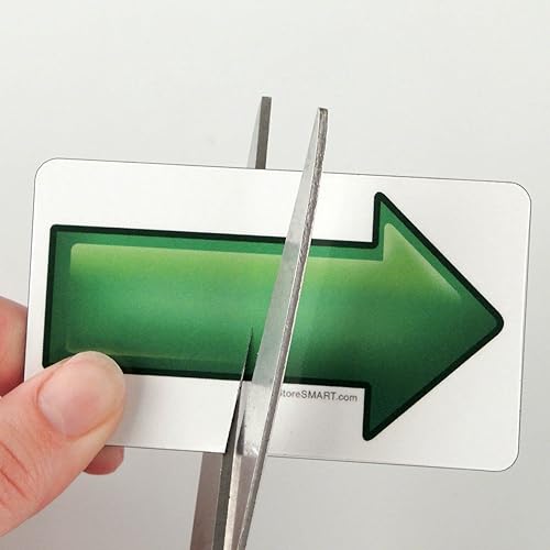 Vista 9 de StoreSMART - Imanes de flecha - Negro - Paquete de 50 - 2" x 3.5" - ARROW2X3-BK-50