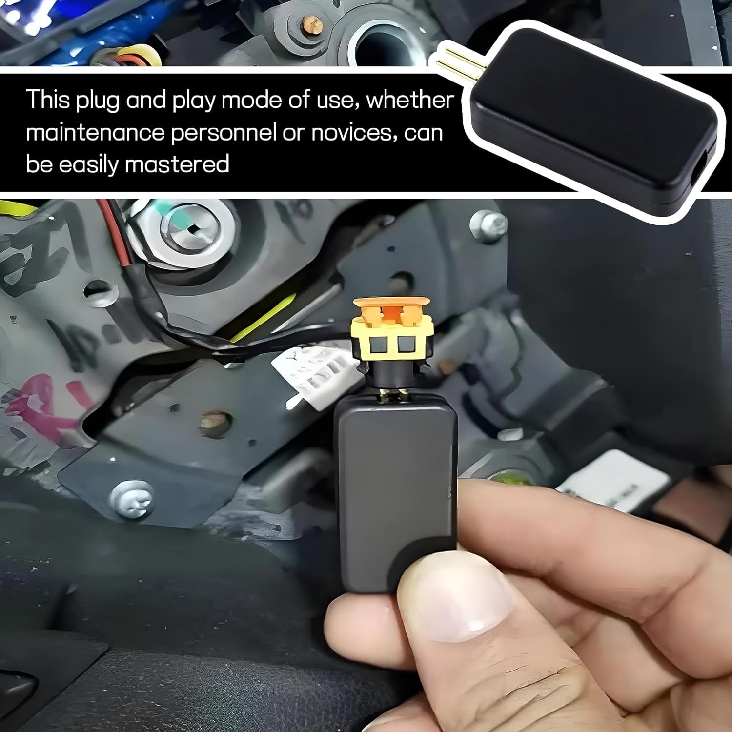 4PCS Car SRS Airbag Simulator Tester, Airbag Bypass Resistor Car Diagnostic Tool, Air Bag Diagnostic Scanner Testing Instrument, Universal Vehicle Fault Finding and Repair Tool