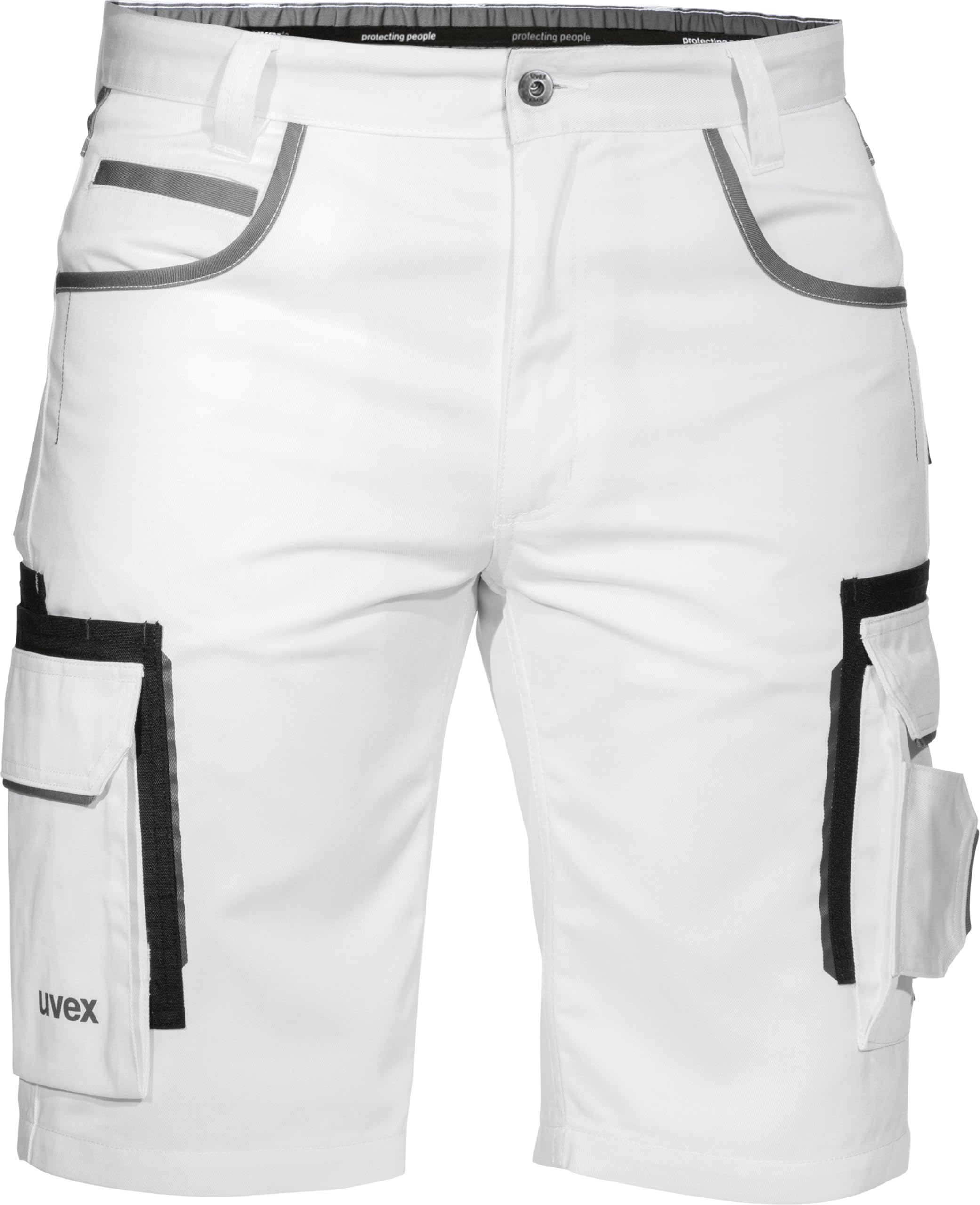 Uvex Tune-Up Pantalones Cortos de Trabajo | Pantalón Cargo | Bermudas con Multi - Bolsillos | Shorts Laboral | Grises - Negros - Azules - Verde