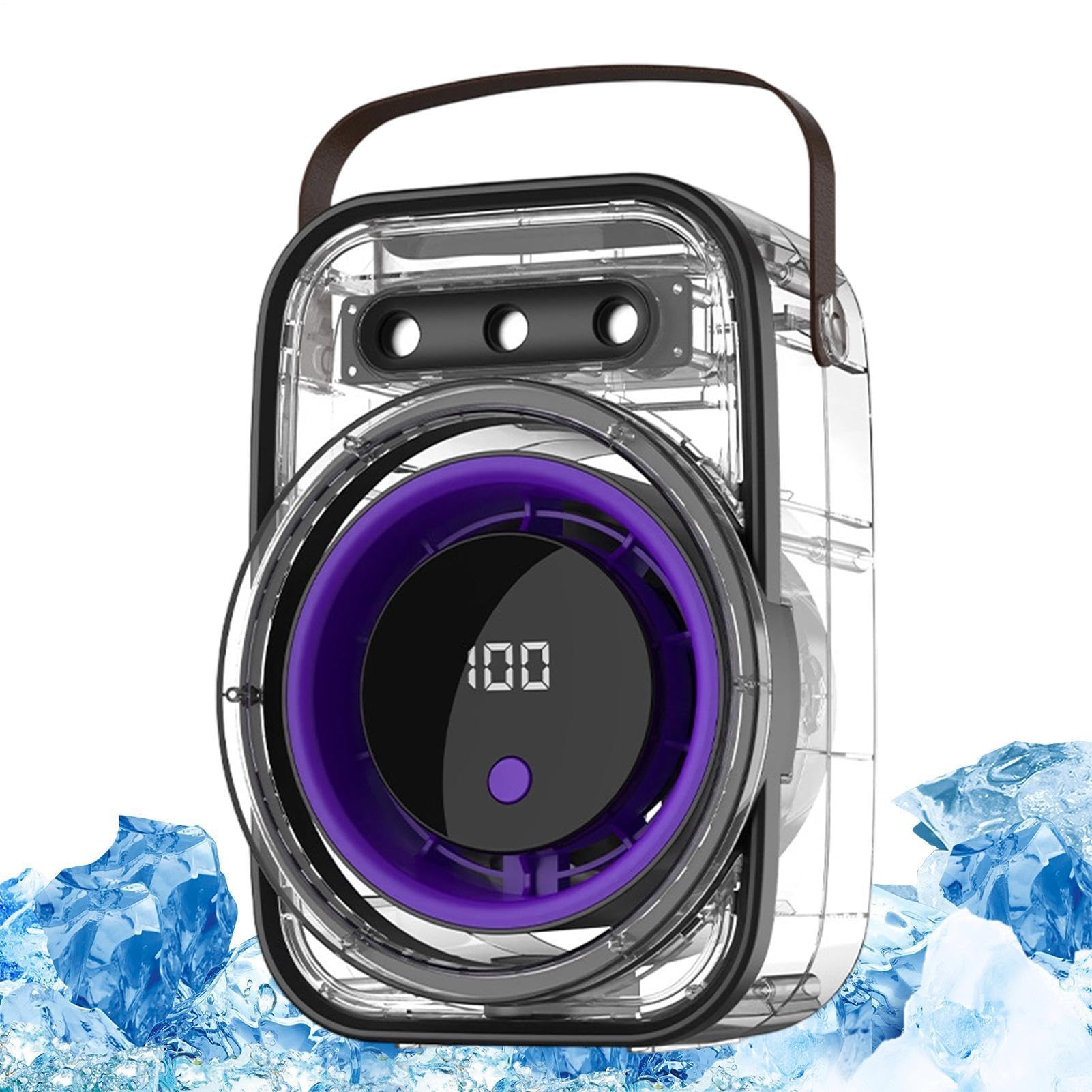ventilatore Portatile Personale Raffreddamento a 5 Velocità | Piccola ventola da camera per soggiorno, studio, scrivania, comodino, dormitorio, picnic, all'aperto, campeggio estivo