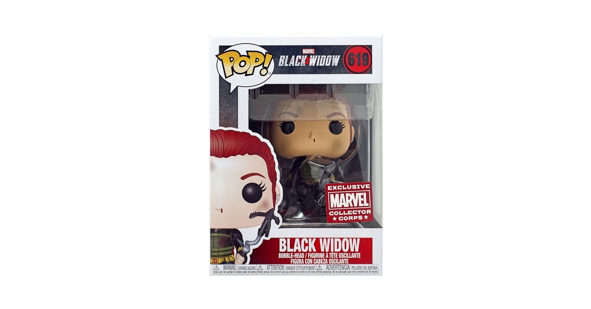 Amazon.com: POP! Marvel Collector Corps Exclusive Black