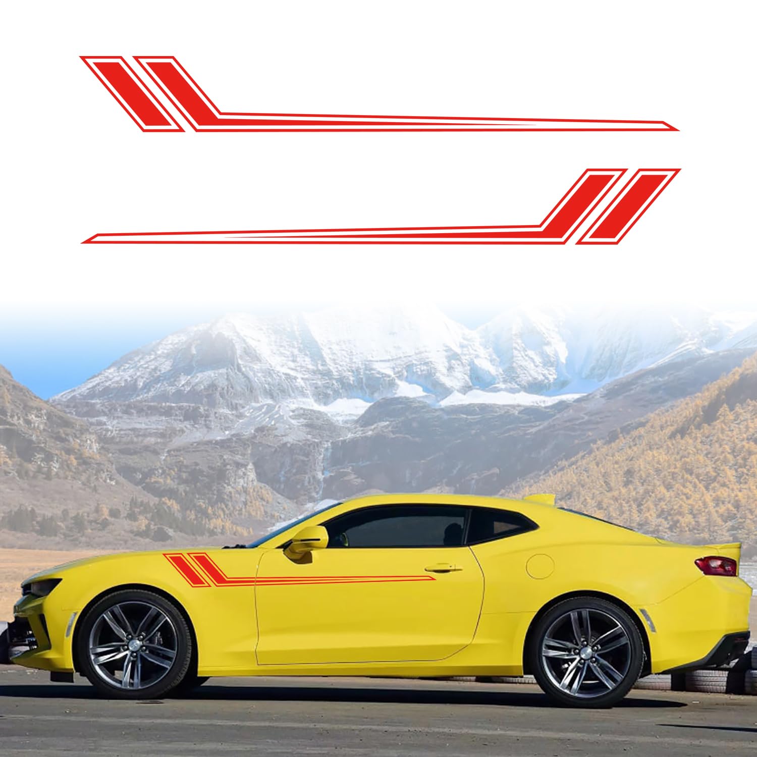 Amazon.com - AUTOSTARY Vinyl Decals Car Side Decals Compatible