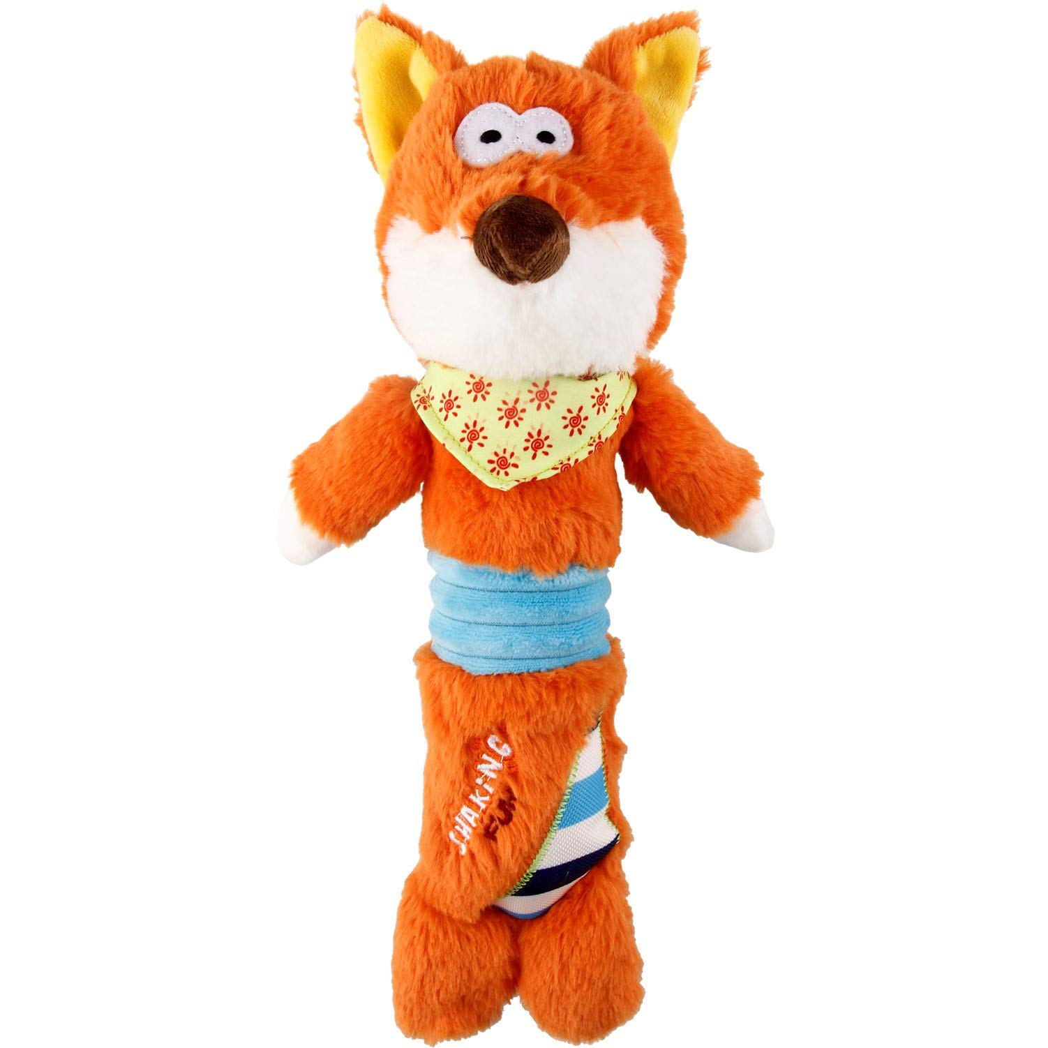 GiGwi Shaking Fun Fox Toy For Dogs, Non-Toxic, Soft, Plush Dog Toy, Shake to Squeak, Perfect for Cuddling, Chewing, Fetching, Playing, Tossing, Reduces Boredom, Anxiety, Suitable for Medium Dog Breeds (B08S6RFDPH) Amazon Price History, Amazon Price Tracker