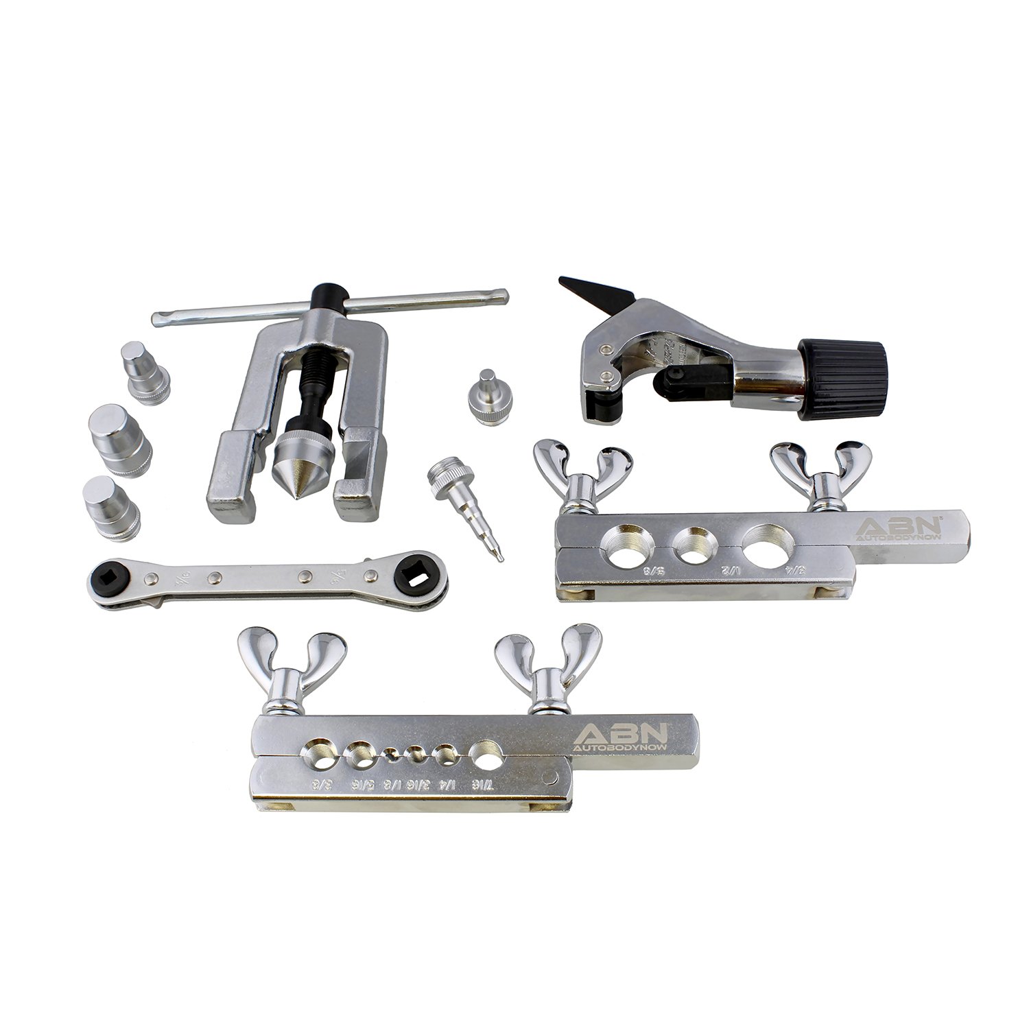 Buy ABN Flaring Tool Set 10 Piece Flaring and Swaging Tool Kit with