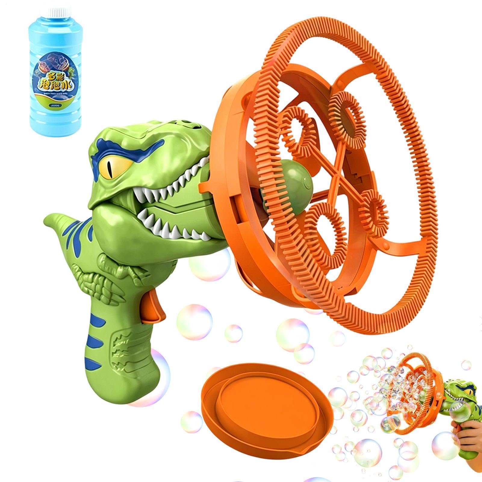 Máquina de burbujas dinosaurio ideal como regalo de cumpleaños infantil para patios 8
