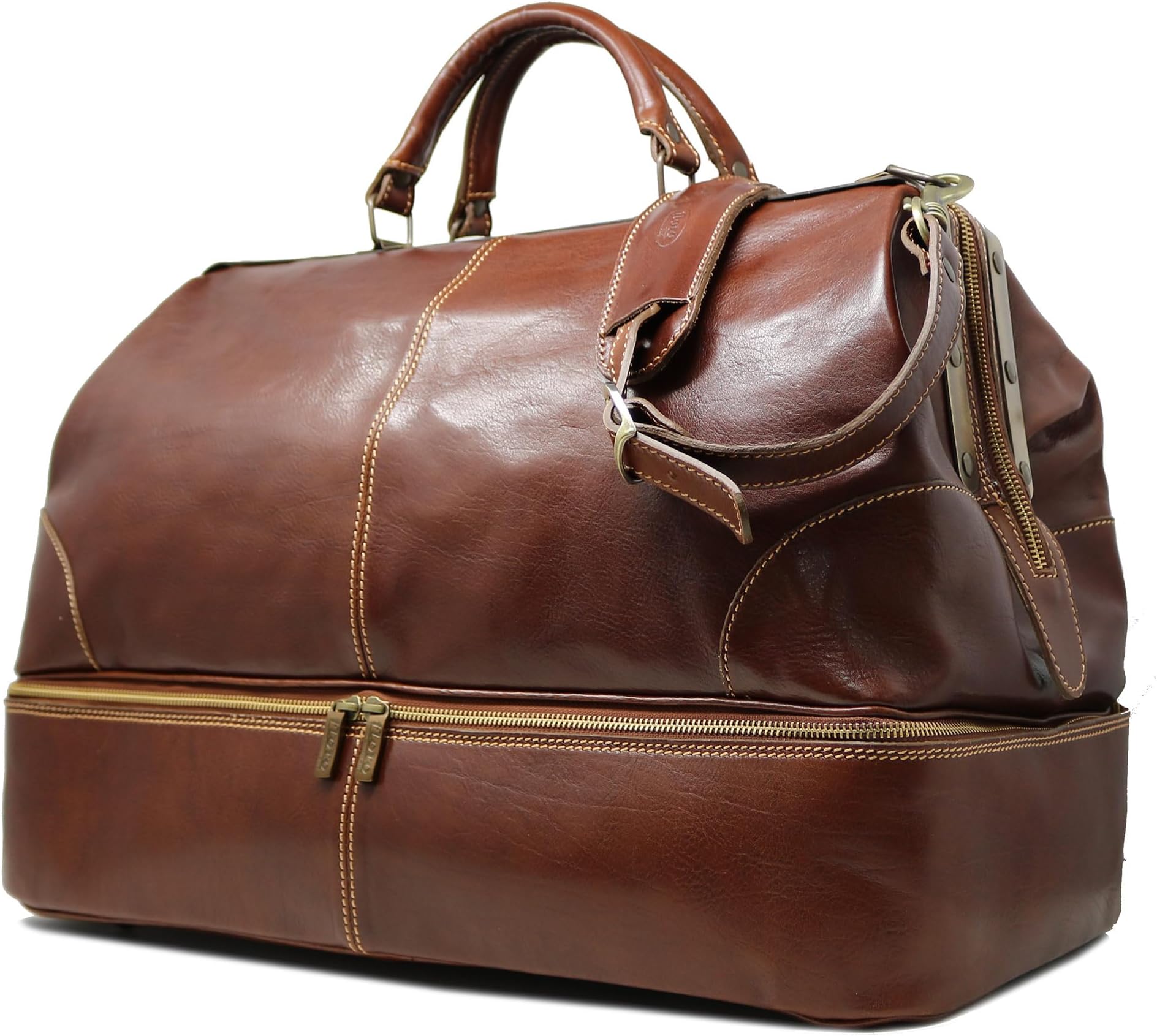 Luggage Positano Grande Carry All, Vecchio Brown, Medium