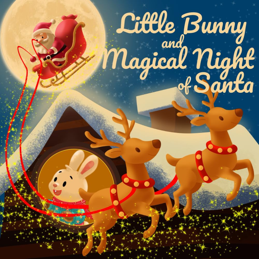 Little Bunny And Magical Night Of Santa