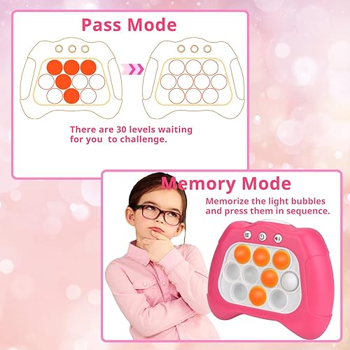 Miniatura 3 de Eletronic - Juegos para ansiedad con luz para niños de 6 a 12 años, juguete sensorial para niños de 8 a 12 años, regalos de cumpleaños para niñas de