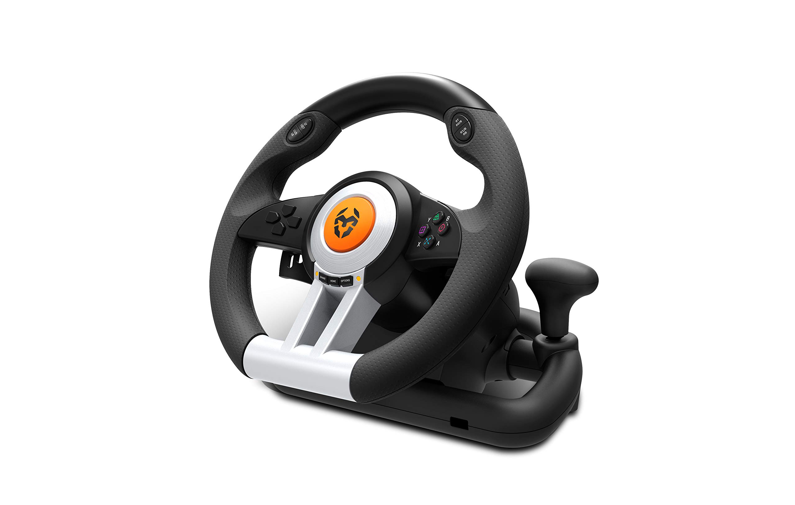 KROM K-Wheel - Steering Wheel con Pedali per Gaming - Dettaglio