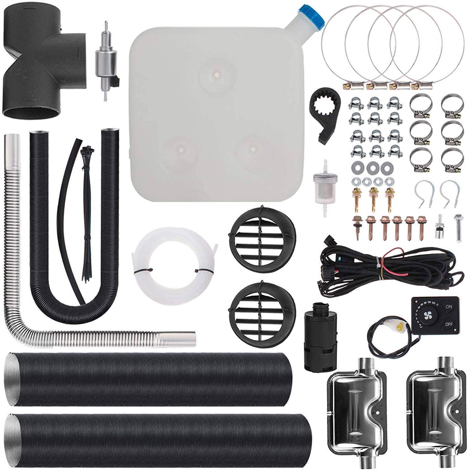 Riscaldatore Diesel Air 5KW 24V - Con Telecomando E Schermo LCD Per Auto - Foto 4