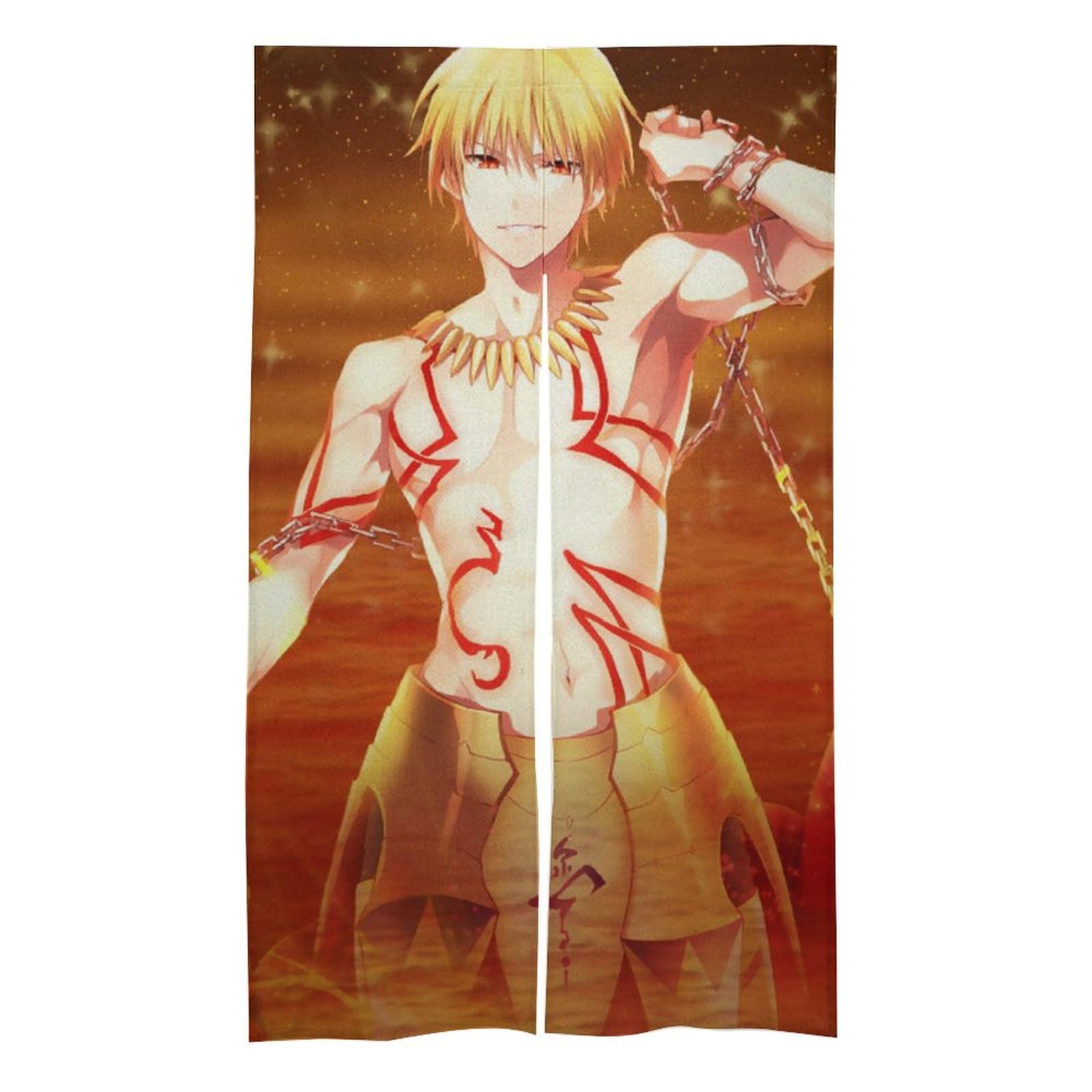 Fate FGO ギルガメッシュ カーテン 遮光カーテン