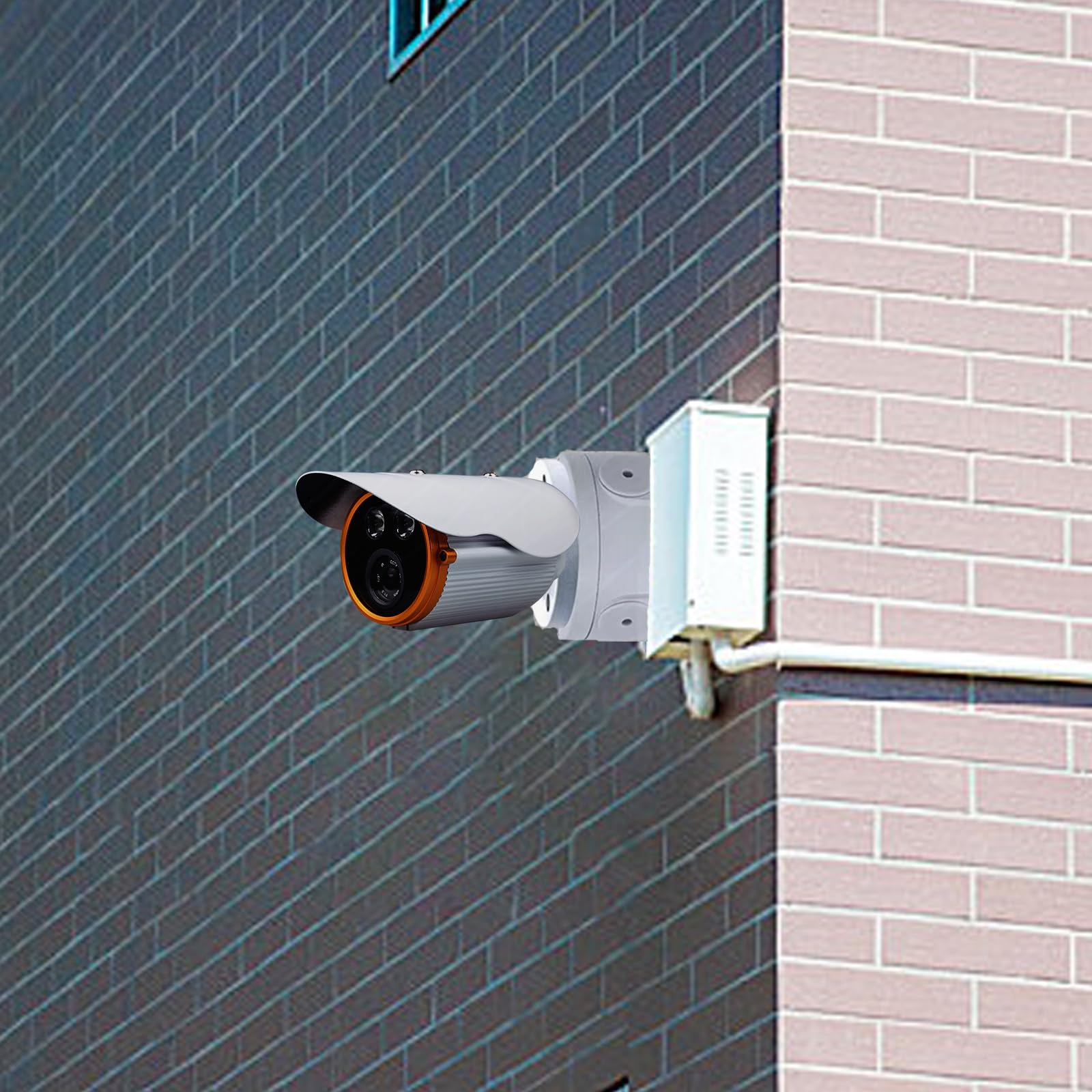 Puszka przyłączeniowa do kamery, puszka rozgałęźna, ukryty kabel ze stopu aluminium, do kamery kopułkowej, wodoszczelna, do kamer monitorujących wewnątrz i na zewnątrz, nadaje się do ścian, sufitów