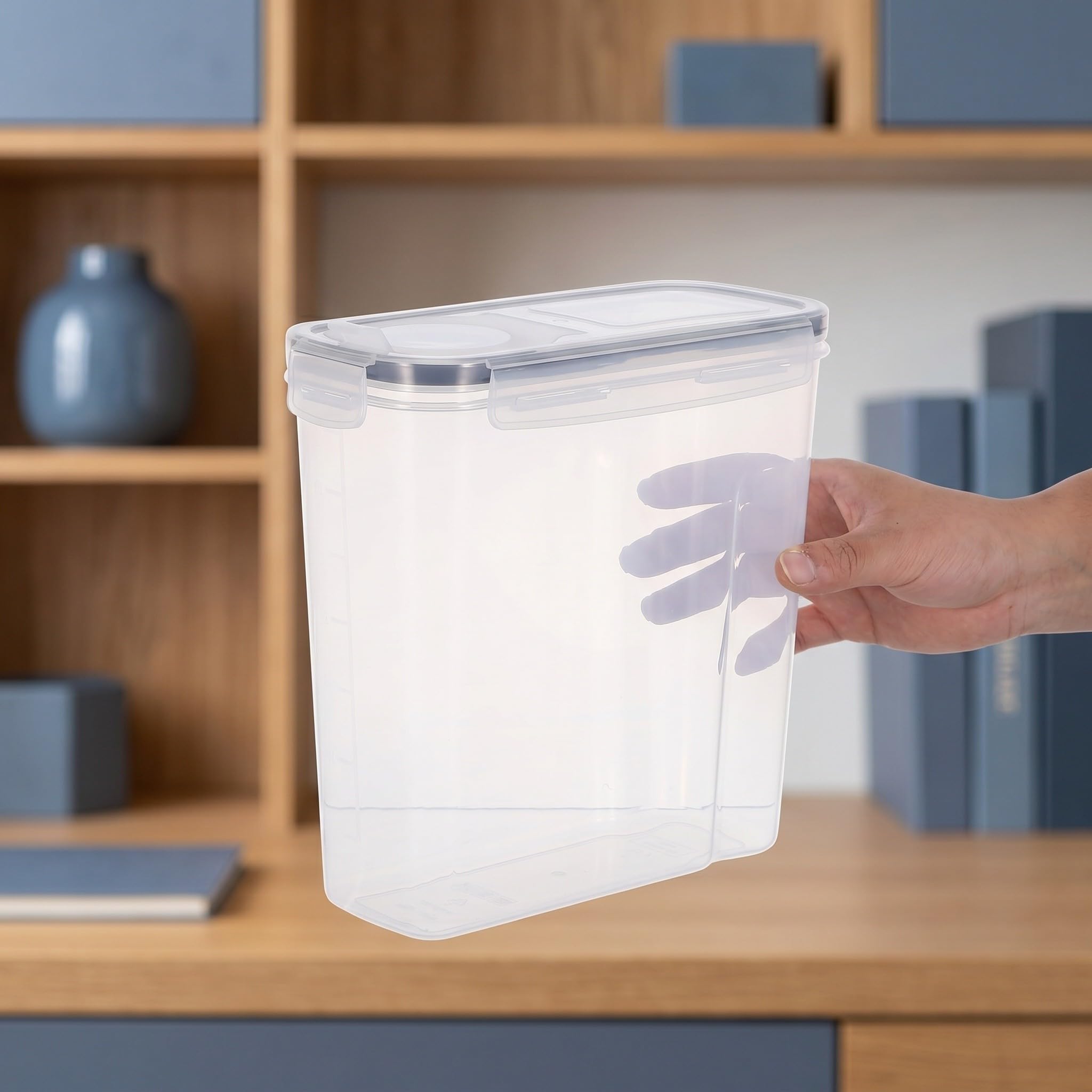 SOLUSTRE 3-częściowy pojemnik do przechowywania filamentu do drukarki 3D: 4-litrowy hermetyczny pojemnik na filament – ​​ z uszczelnieniem na filament, chroniący akcesoria do drukowania