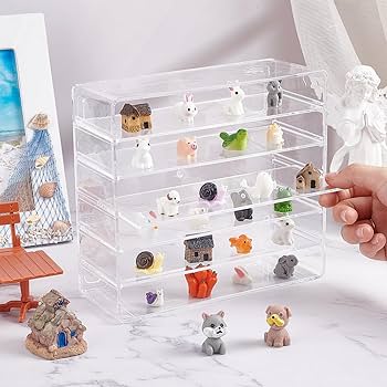 Amazon.co.jp: OLYCRAFT フィギュアケース アクリル 6部屋