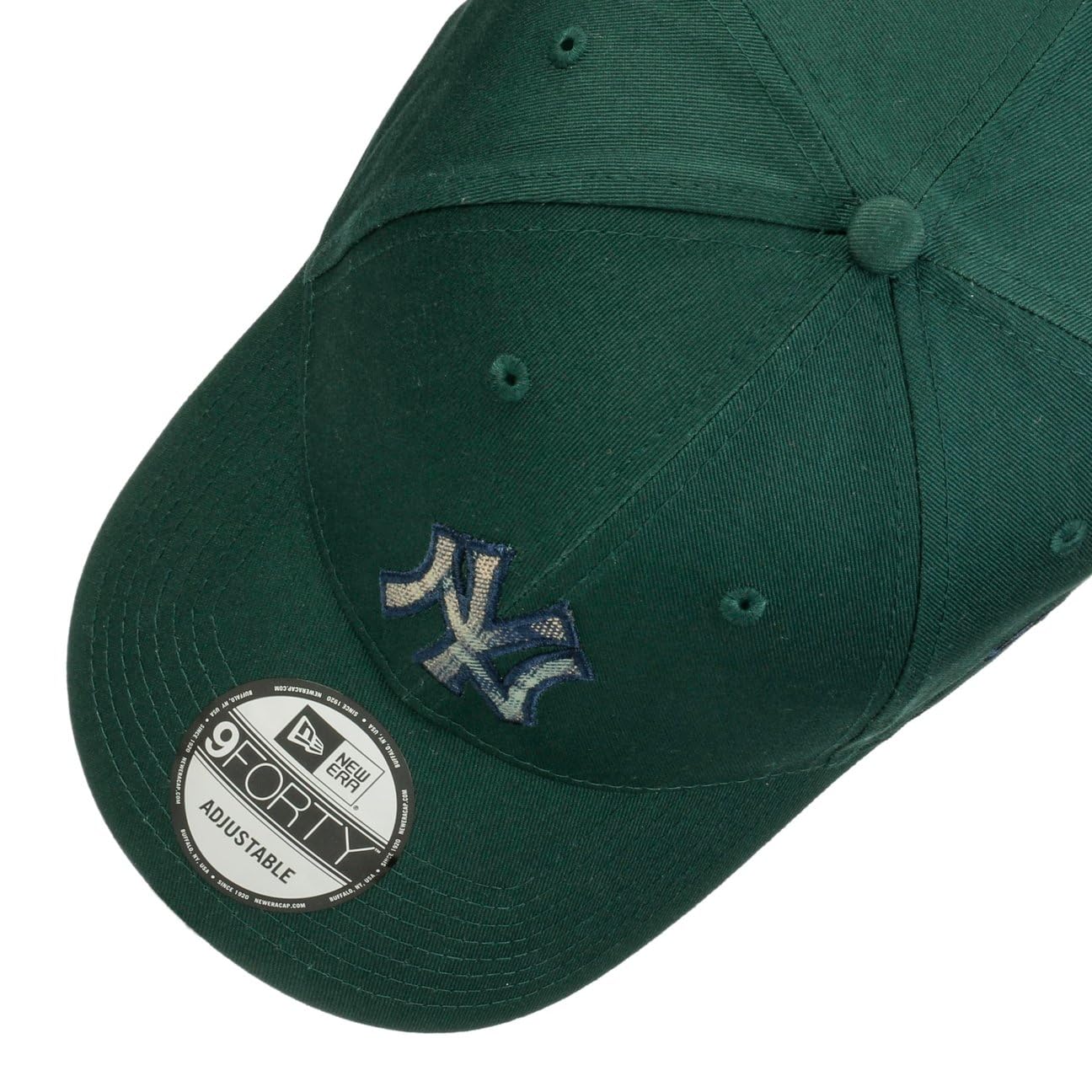 New Era Czapka 9Forty Check Infill MLB YankeesEra Mężczyźni - strapback cap baseball Metalowa sprzączka, Z daszkiem Jesień Lato Wiosna Zima wiosna-lato jesień-zima
