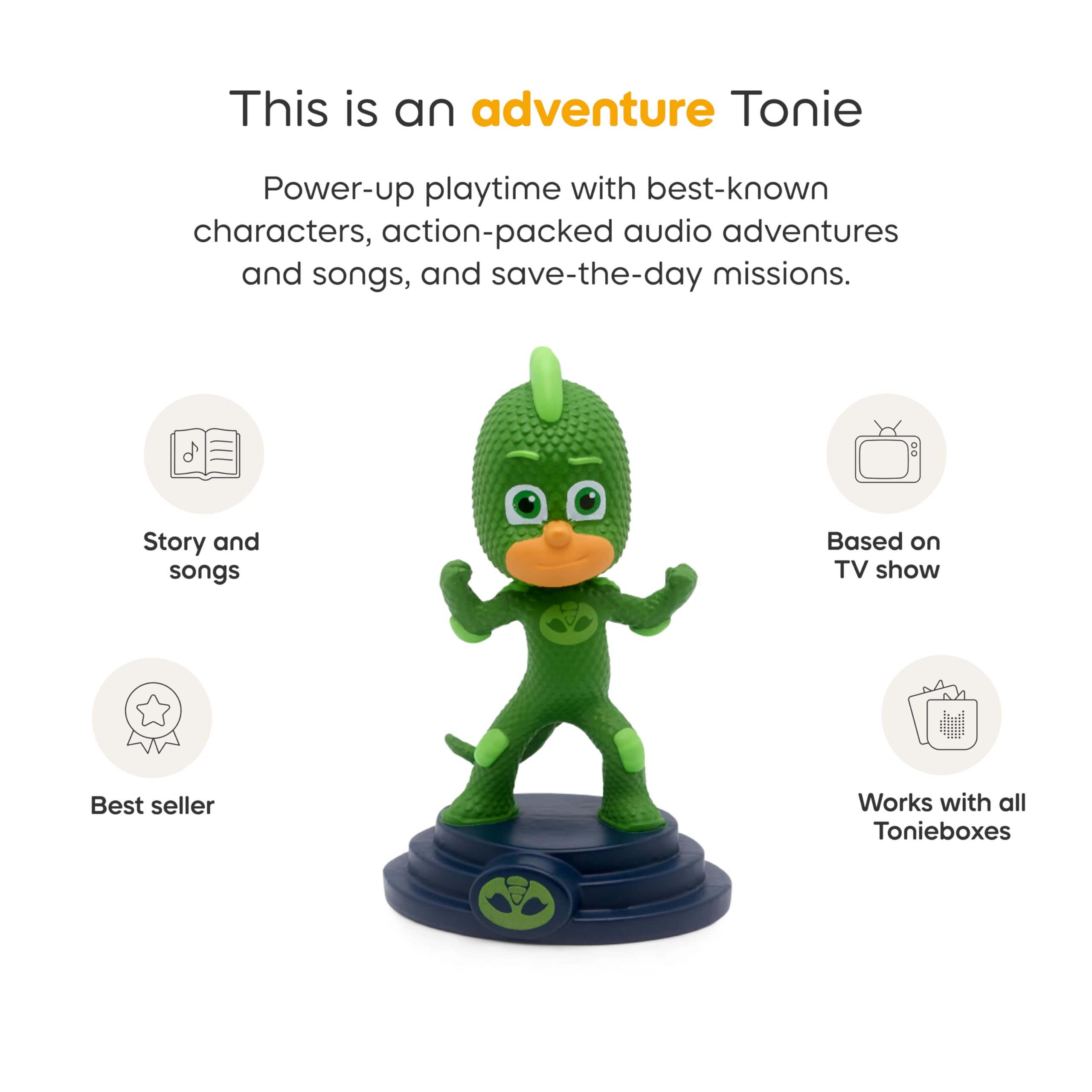 Tonies Gekko Audio Toy Figurine from PJ Masks - 5