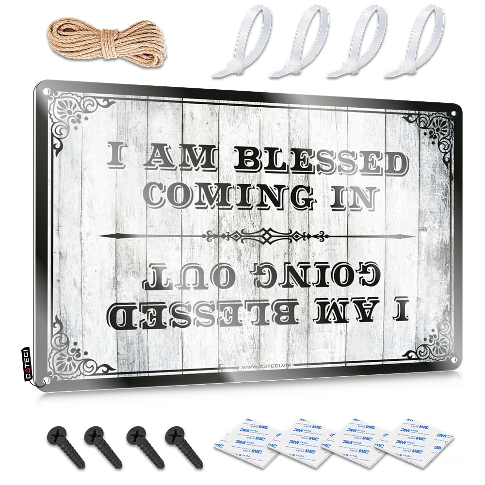 Artwork Cool Cool Wall Art - I Am Blessed Coming In And Going Out Rustic Wall Art Housewarming Gift Easy Hang For Pub(30X40CM)