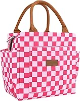 Vista 48 de Joymee - Lonchera térmica reutilizable, a prueba de fugas, grande, espaciosa, para adultos, con soporte para botellas y bolsillos laterales