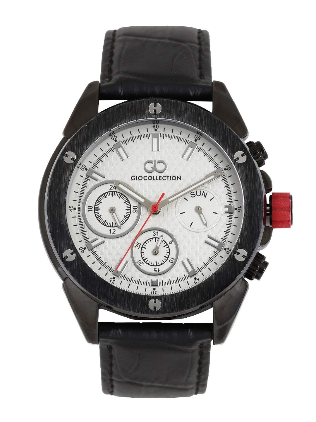 Gio Collection Multifunction White Dial Mens Watch - G1001-03 (B017SUY2NA) Amazon Price History, Amazon Price Tracker