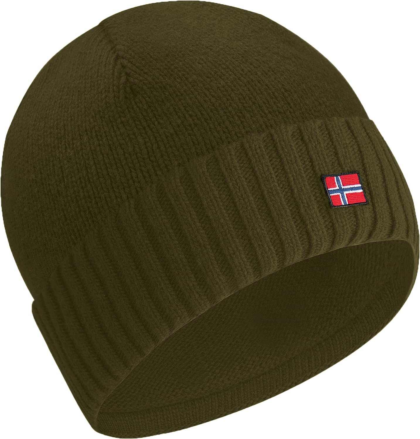 ACE Norway Gorro de invierno - gorro de lana de oveja de punto para adultos - gorro de lana para mujeres y hombres