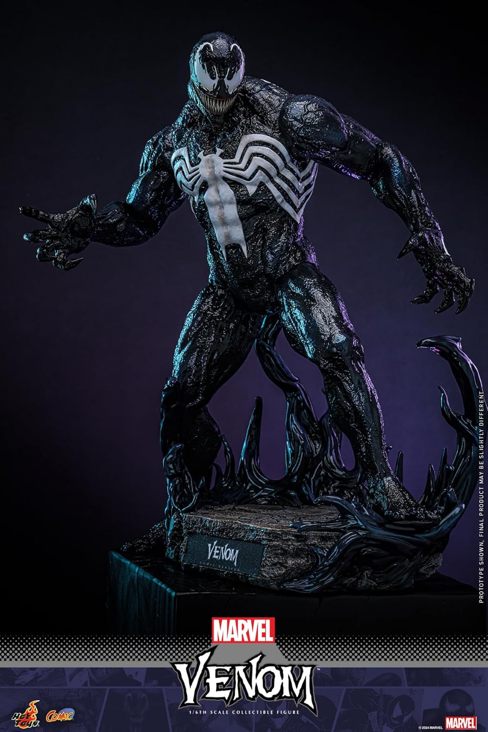Comic Masterpiece Marvel Comics Venom 1/6 Scale Figure