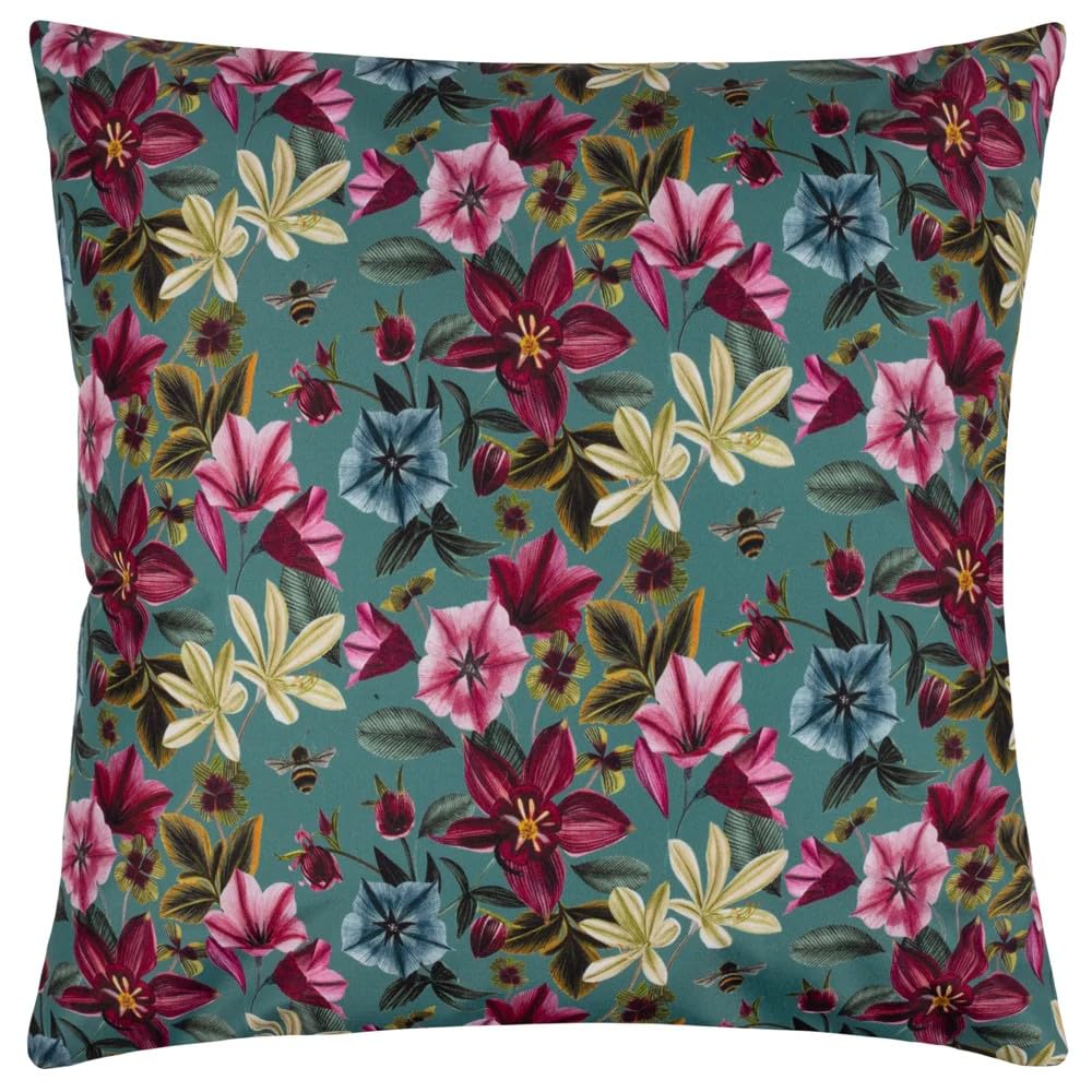 furn. Fodera per cuscino da esterno Wylder Midnight Garden Bee