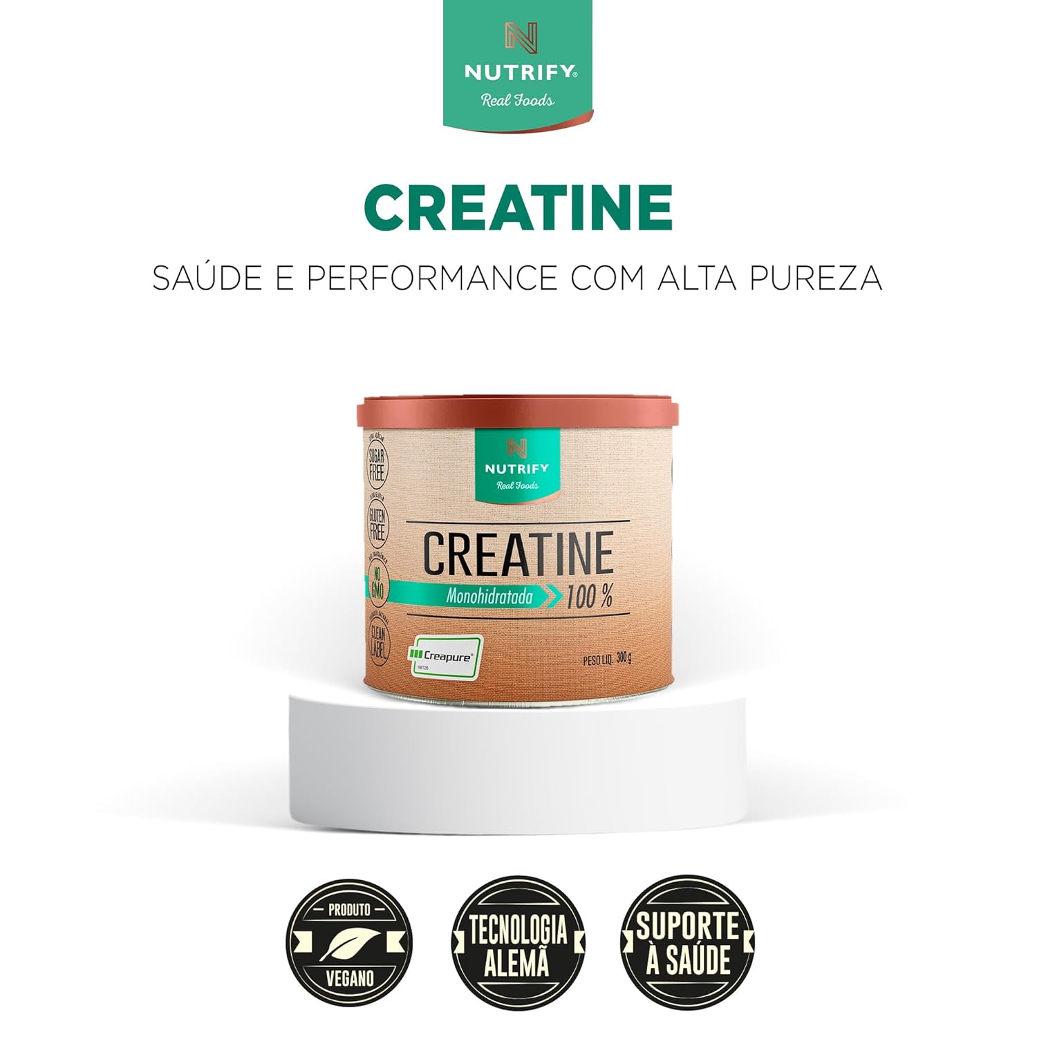 Creatine Creapure (300g) – Único, Nutrify em promoção! Veja a oferta e mais achadinhos de Vitaminas & Suplementos 7 Hoje é o melhor dia para comprar Creatine Creapure (300g) – Único, Nutrify com aquele preço maroto! Promoção! Aproveite a oferta! 7