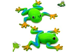 KIBBEH Squishy Frog 2-Piece Toy Set