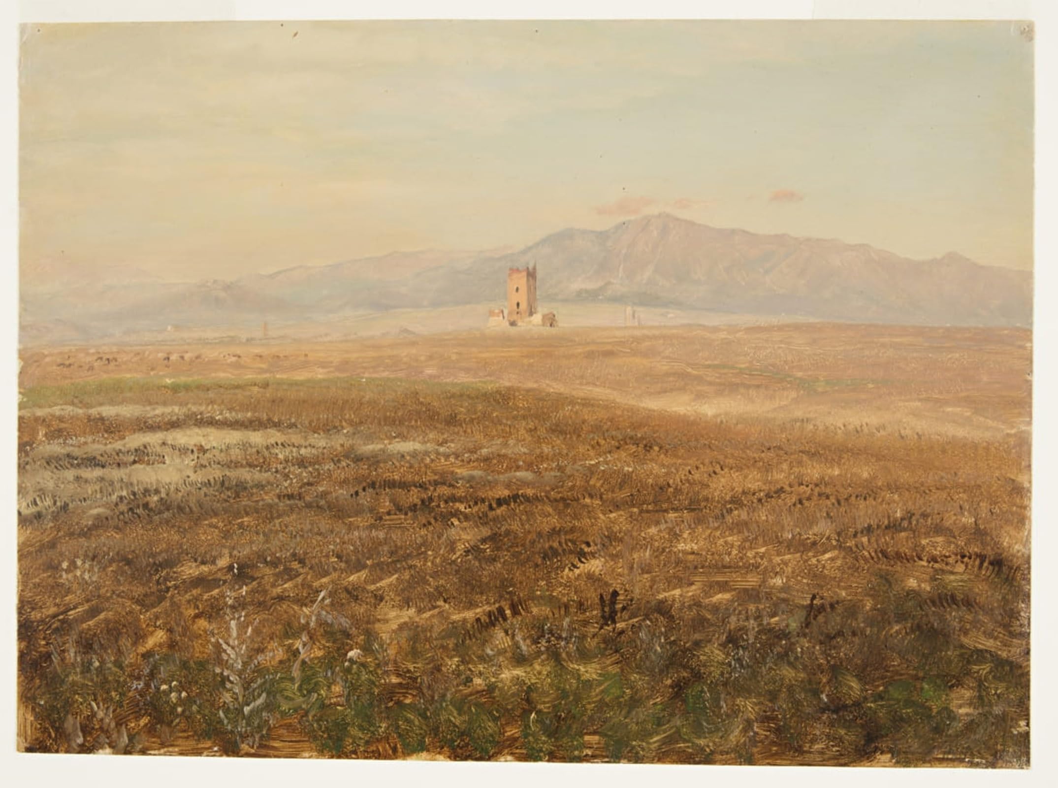 SERENDIPITP Vintage Picture Print on Canvas Wall Art Poster Mexican Landscape by Frederic Edwin Church Artwork Print Poster for Wall Decor 60x90cm