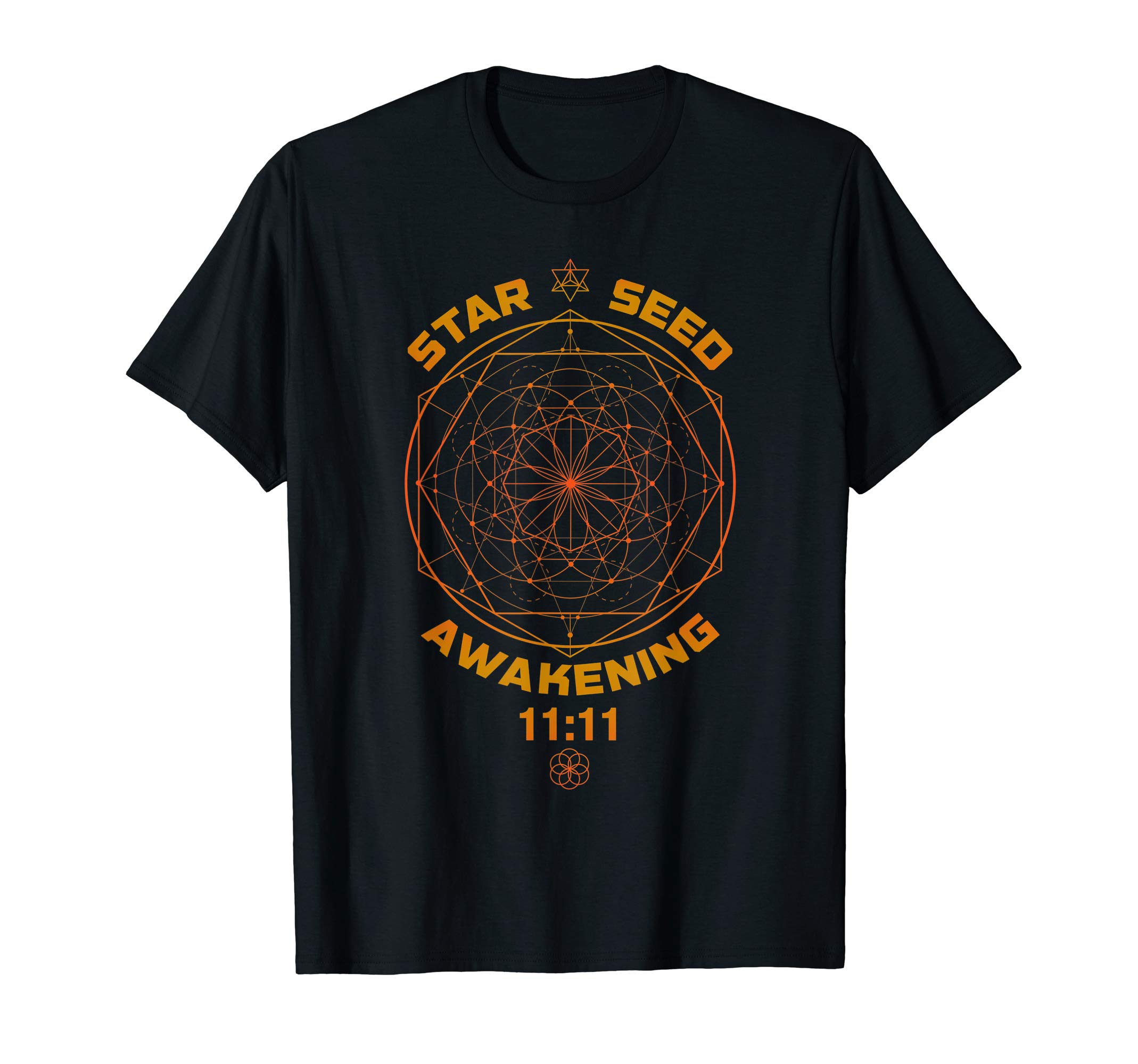 Starseed Earth MissionStarseed Awakening 1111 Sacred Geometry T-Shirt