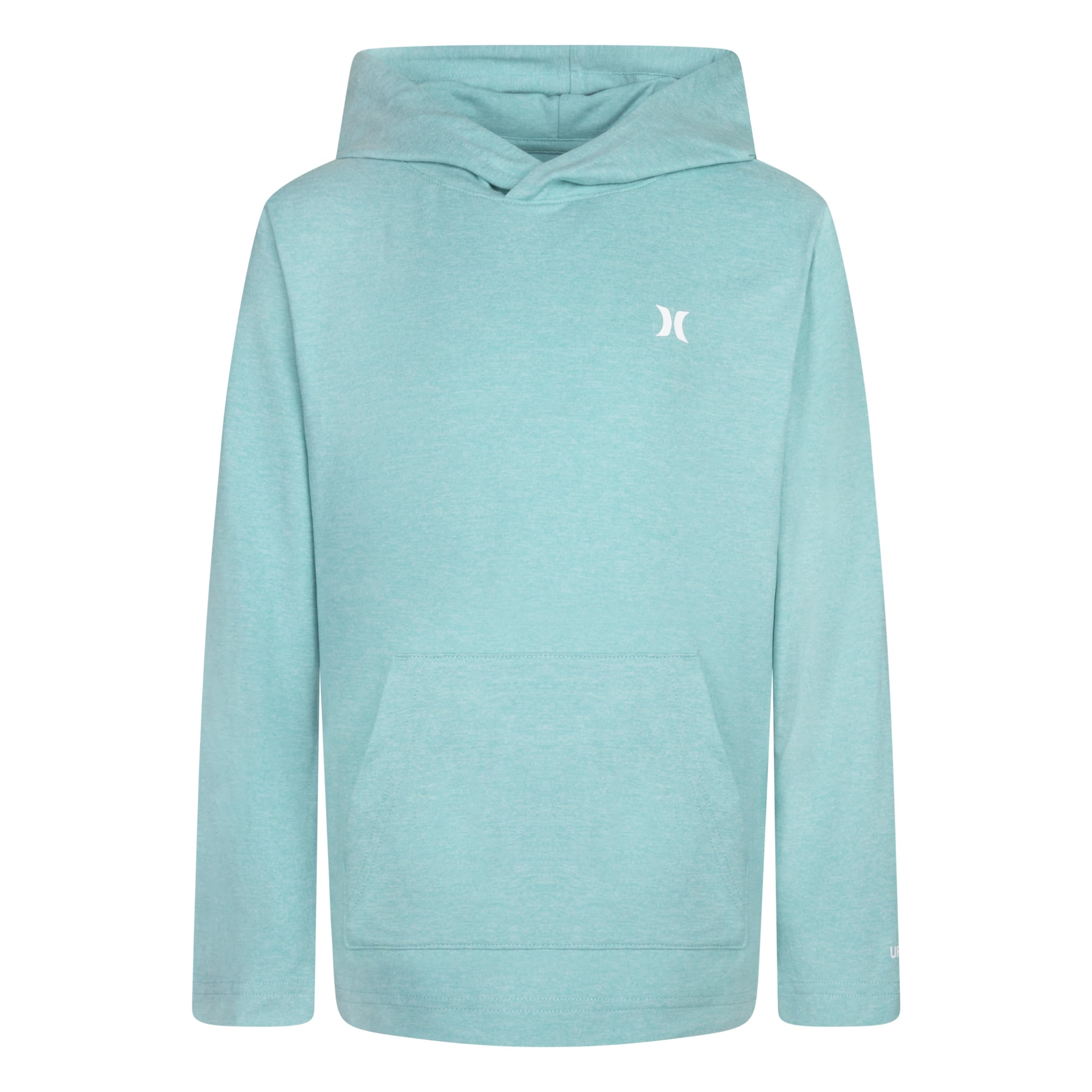 Hurley Camicia da Bagno a Maniche Lunghe con Cappuccio UPF 50+ Rash Guard