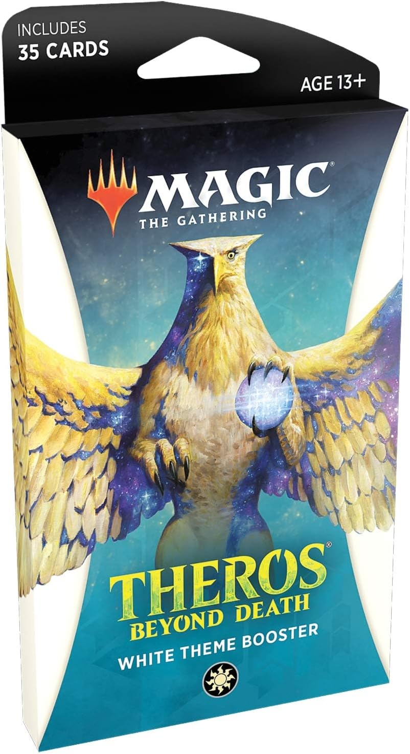 Magic: The Gathering – Theros Beyond Death Set Completo Di 5 Terre Base Nyx Full Art (Foresta, Isola, Montagna, Pianura, Palude), Carte Comuni - 3