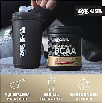 Optimum Nutrition Gold Standard BCAA Pulver, Geschmack Raspberry and Pomegranate, 266g, 28 Portionen – Bild 4