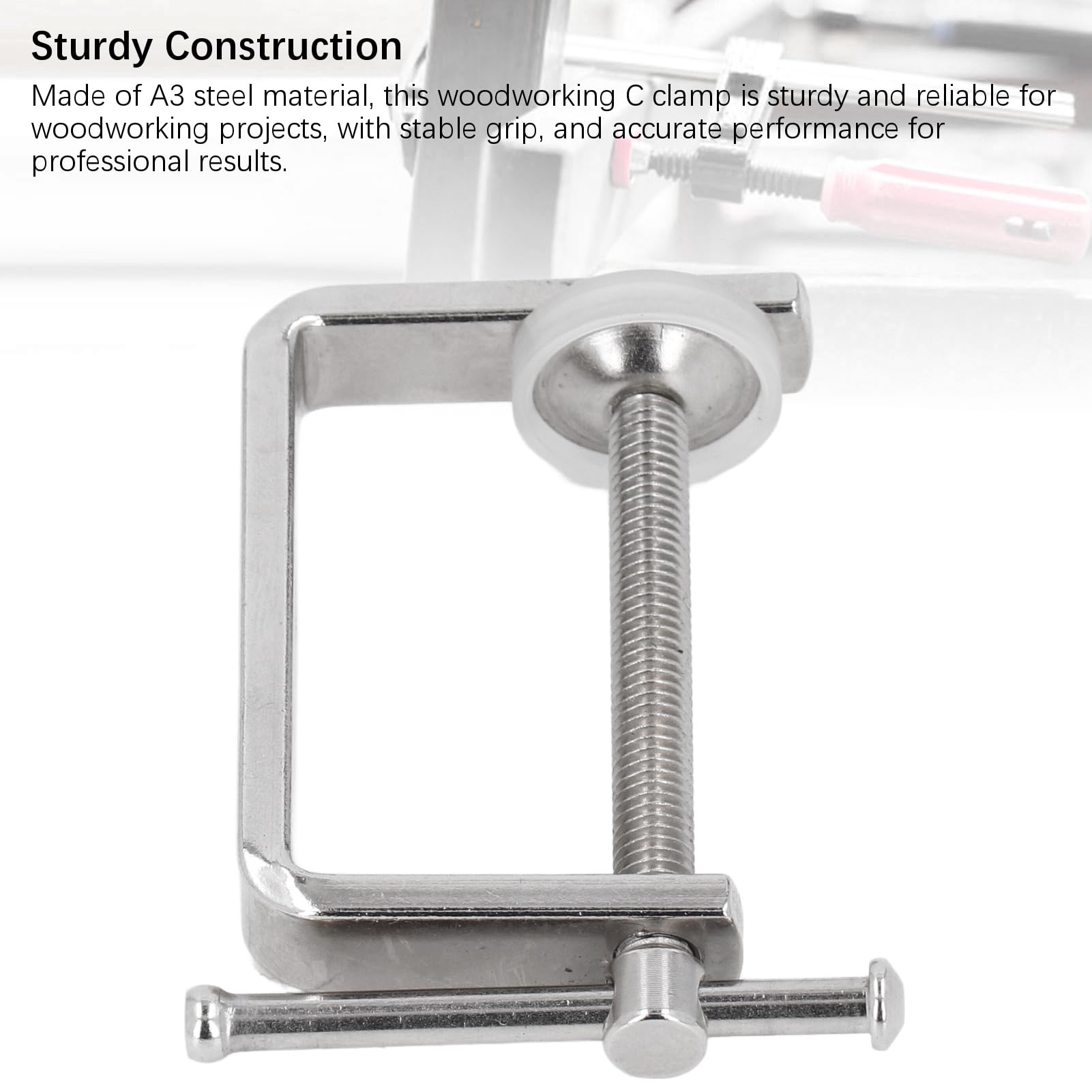 Besttoolifes C-Klemmen Set 2 Stück - Robust Für Holz, Metall, Stein 0-100mm