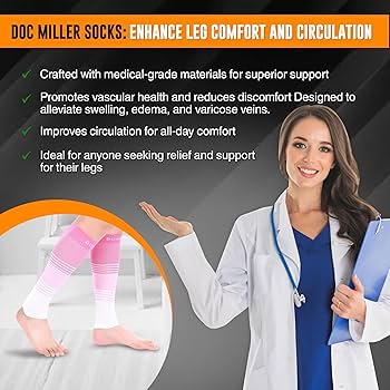 Amazon.com: Doc Miller Compression Calf Sleeve for Men