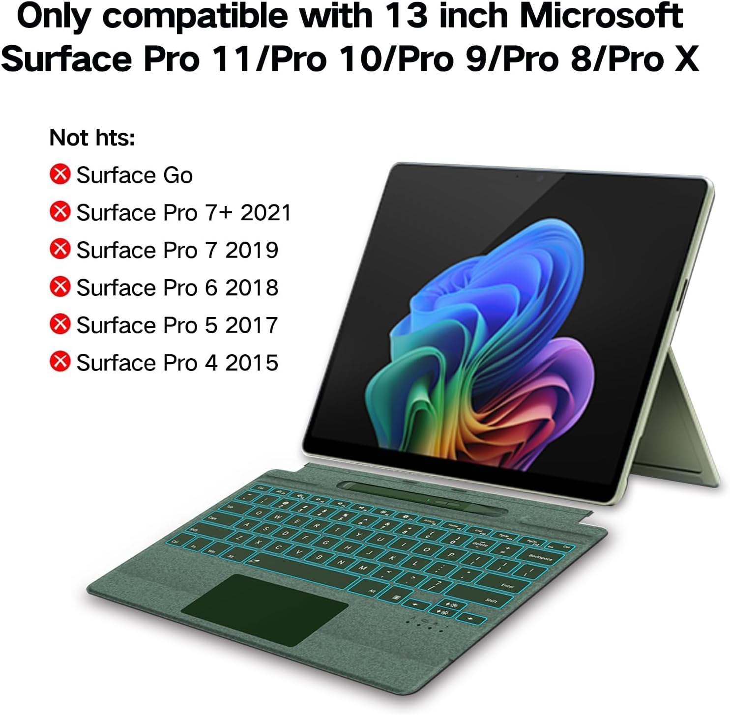 Amazon.co.jp: Surface ペン付き Surface Pro11/Pro10/Pro9/Pro8