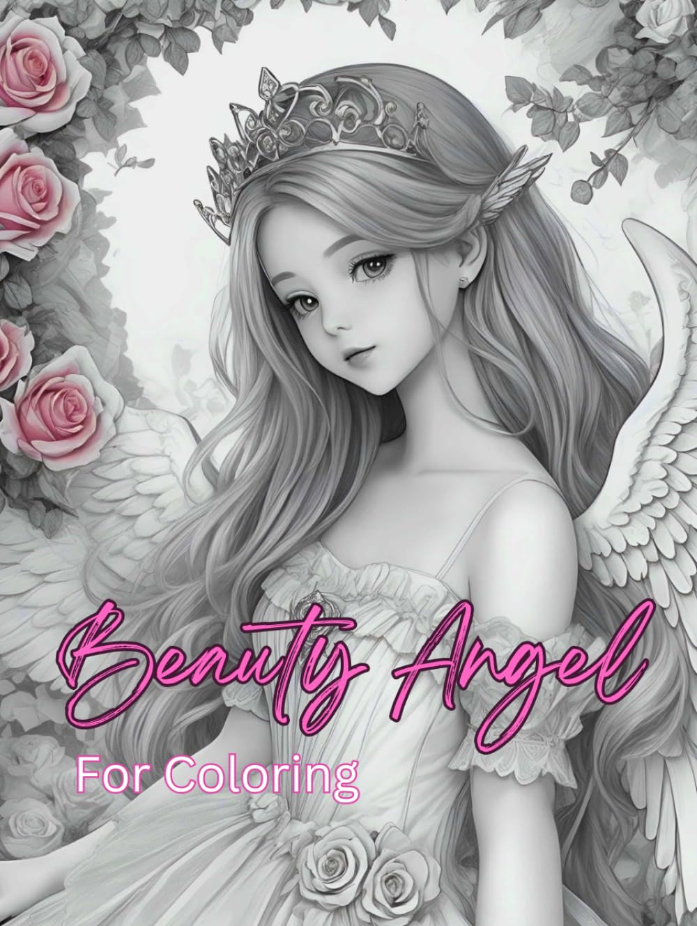 Cahier de coloriage Beauty Angel idée cadeau originale pour anniversaire et fête