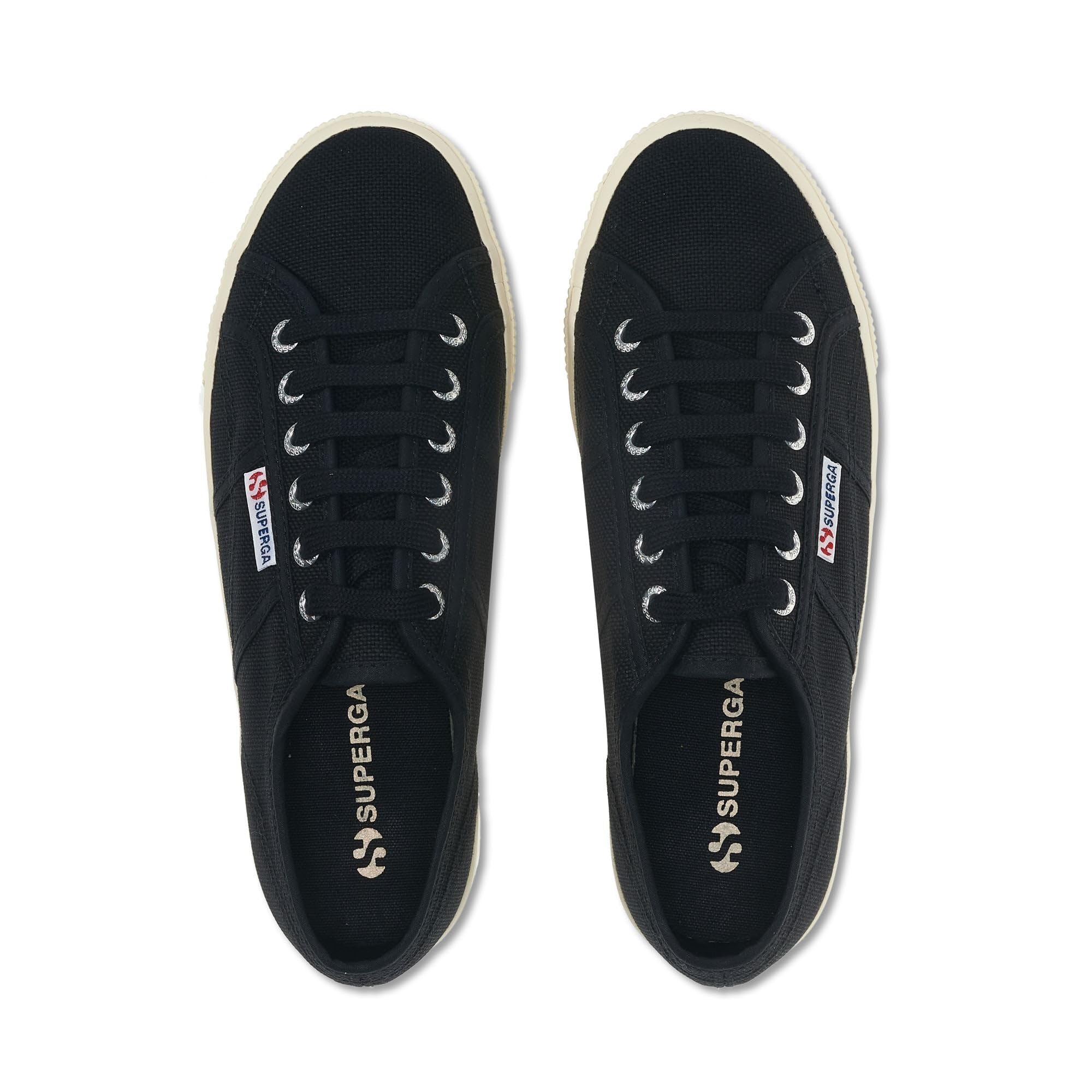 SUPERGA - Sneakers,Donna,Nero,Casual,Modello 2790 Platform,Numero: 39.5