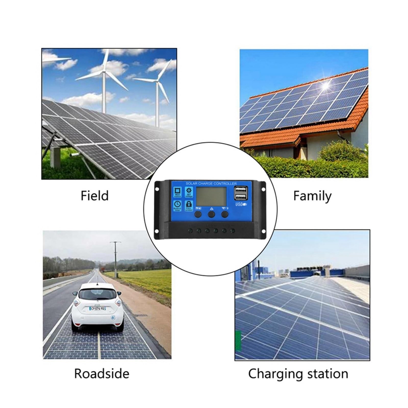 200W zestaw paneli słonecznych z kontrolerem przenośna ładowarka słoneczna do akumulatora bankowego samochód kempingowy łódź RV płyta słoneczna(200W 30A Controller)